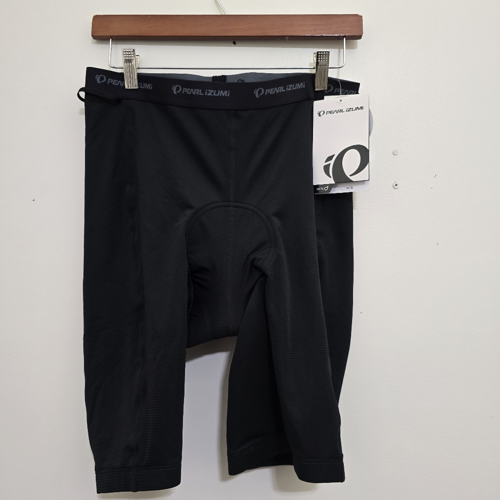 nwt PEARL IZUMI men's size Large‎ Cycling Liner Shorts Black